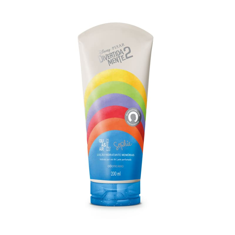 Loção Hidratante Desodorante Corporal Memórias Sophie Quasar Next Divertida Mente 2 200ml | O ... | oBoticario (BR)
