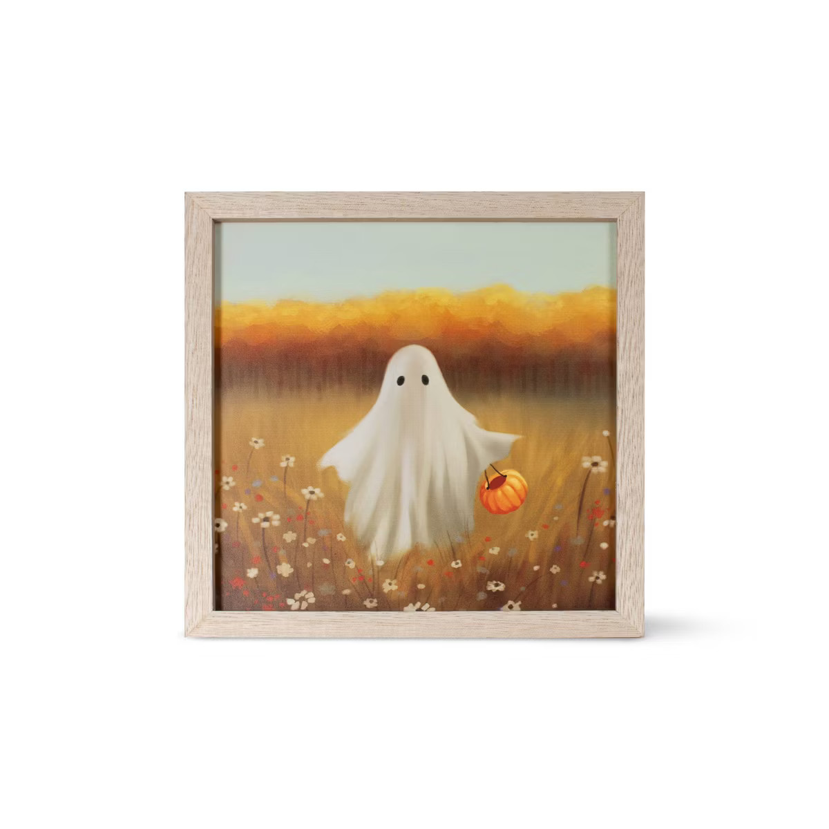 Ghost Artwork Pumpkin Basket - Bullseye's Playground™ | Target