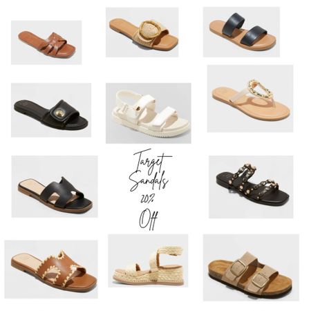 On sale this week at Target!
Sandals 20% off!

#LTKFindsUnder50 #LTKShoeCrush #LTKSaleAlert