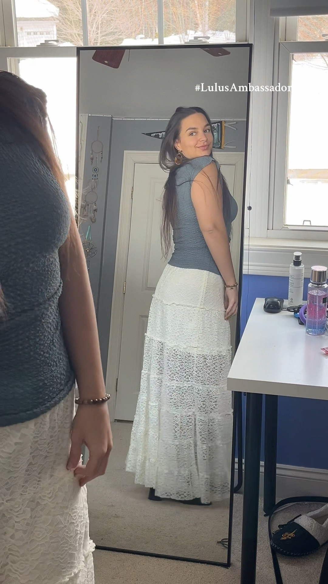 Styling my new lace maxi skirt from Lulus!!

#LTKWorkwear #LTKTravel #LTKStyleTip