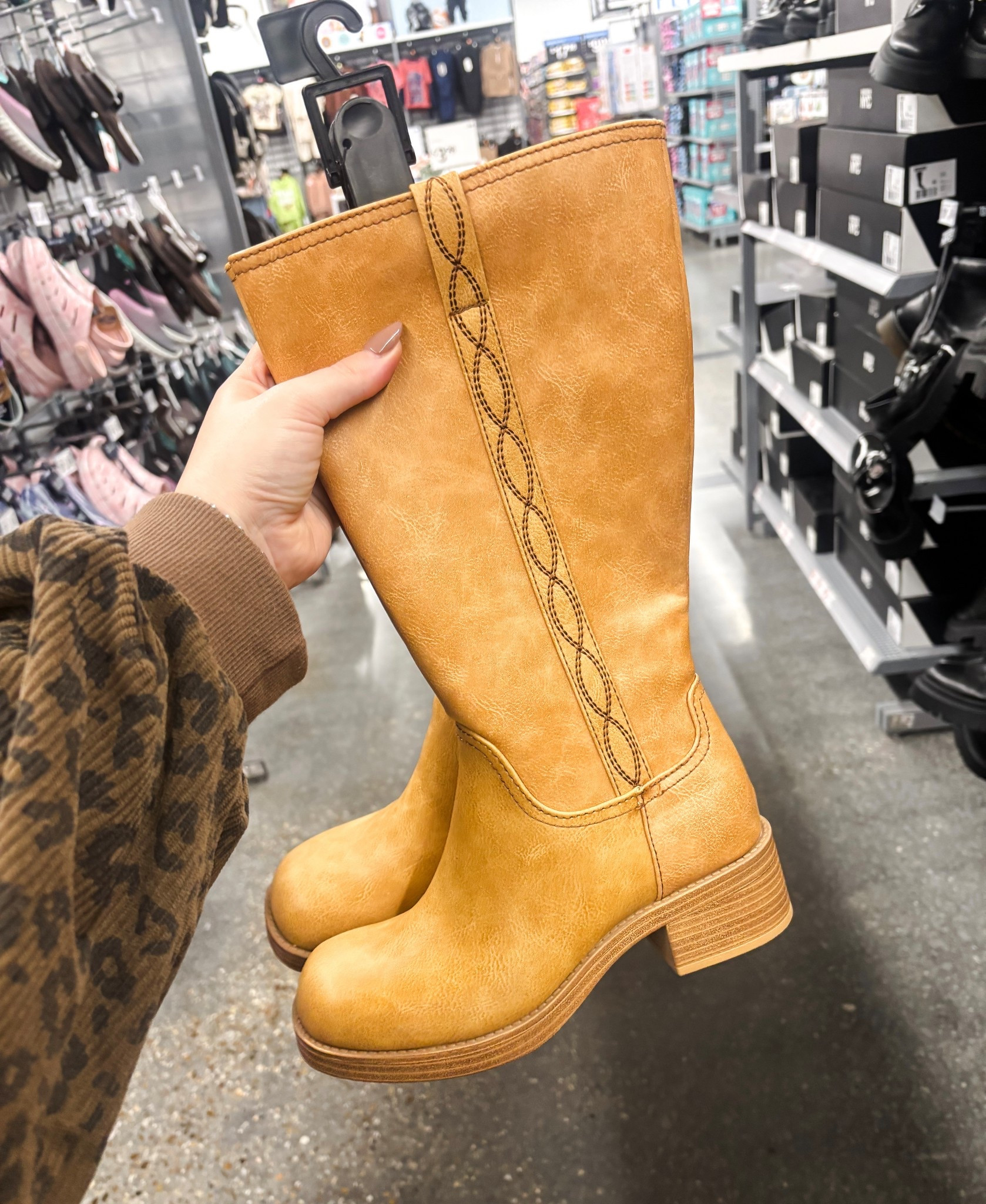 Viral Walmart boots! 👢 Can’t get over how much these remind me of a much more 💰 brand!! 

#LTKSeasonal #LTKStyleTip #LTKShoeCrush