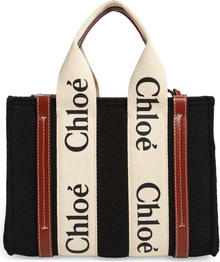 Chloé Medium Woody Wool Tote | Nordstrom | Nordstrom