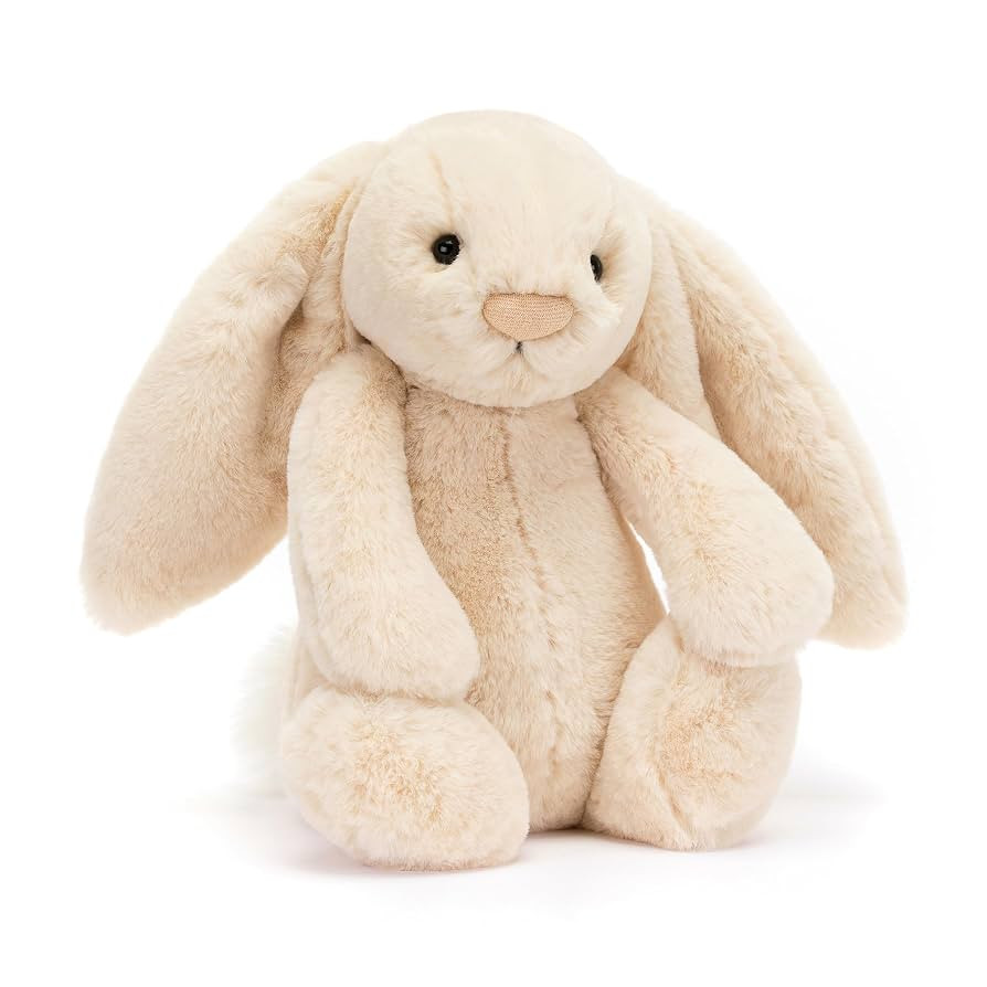 Jellycat Bashful Luxe Willow Bunny Stuffed Animal, Medium 12 inches - Rabbit & Bunny Plush Toy - ... | Amazon (US)
