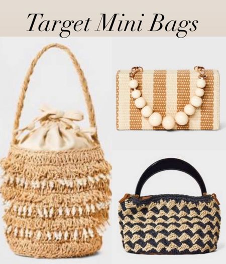 Mini bags for spring outfits and summer outfits 

#LTKFindsUnder50 #LTKFestival #LTKItBag