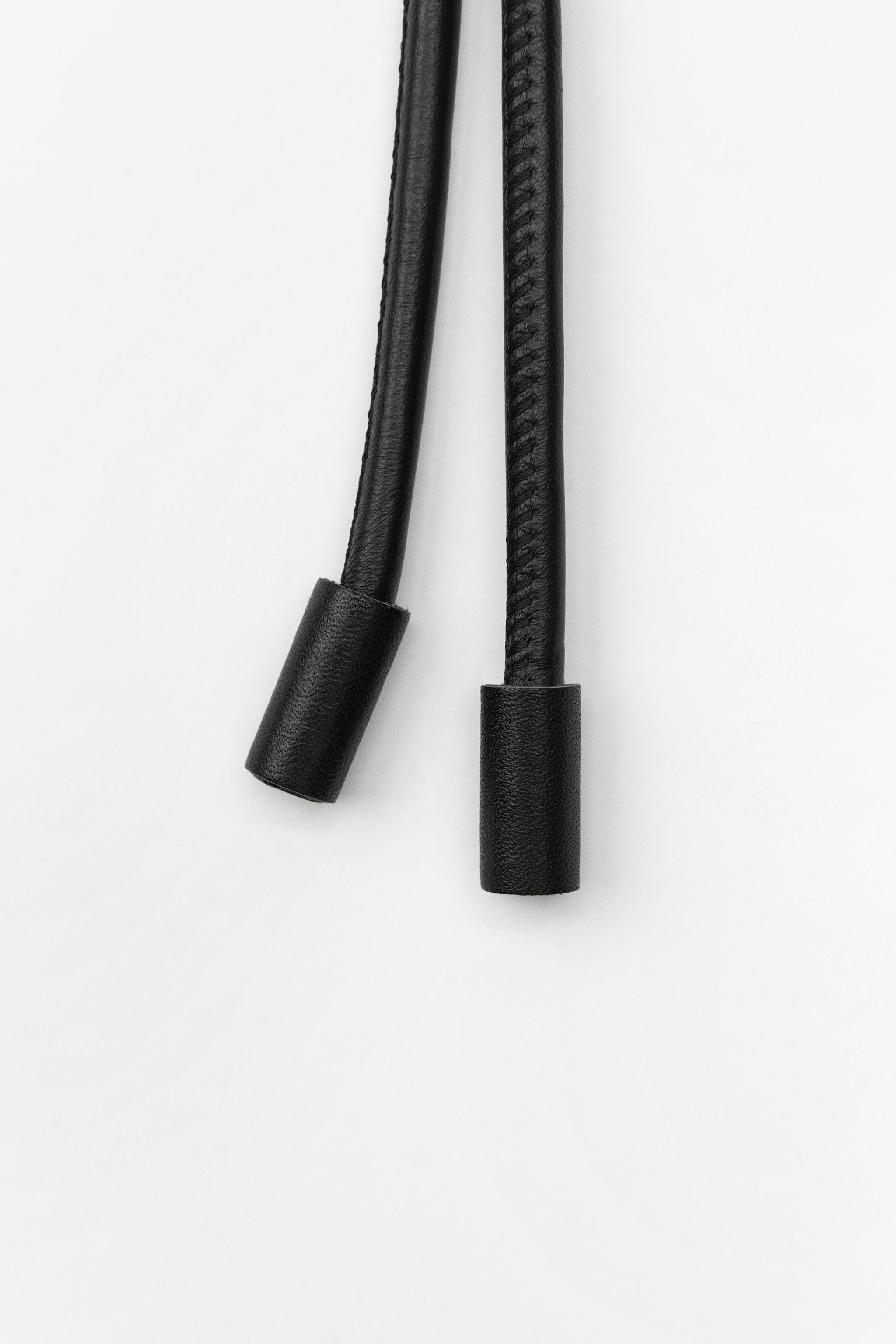 CIRCULAR LEATHER BELT | Zara US