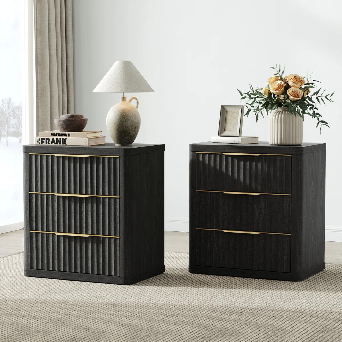 3-Drawer Nightstand | Wayfair North America