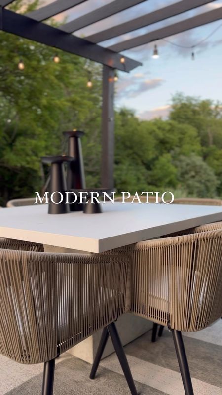 modern patio outdoor chairs, they come in a set of two
#outdoor furniture
#outdoor rug
#patio decor

#LTKSummerSales #LTKVideo #LTKHome