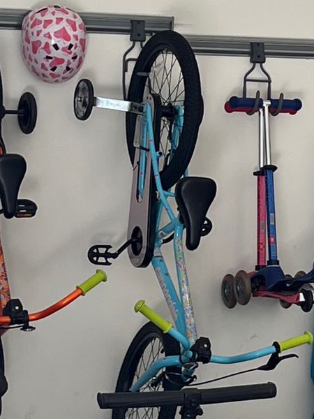 Efficiently organize your garage with these hooks - bikes and scooters!

#garageOrganization #organizingtips

#LTKhome