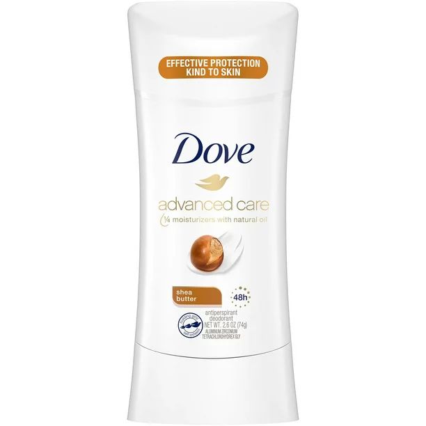 Dove Advanced Care Antiperspirant Deodorant Shea Butter 2.6 oz | Walmart (US)