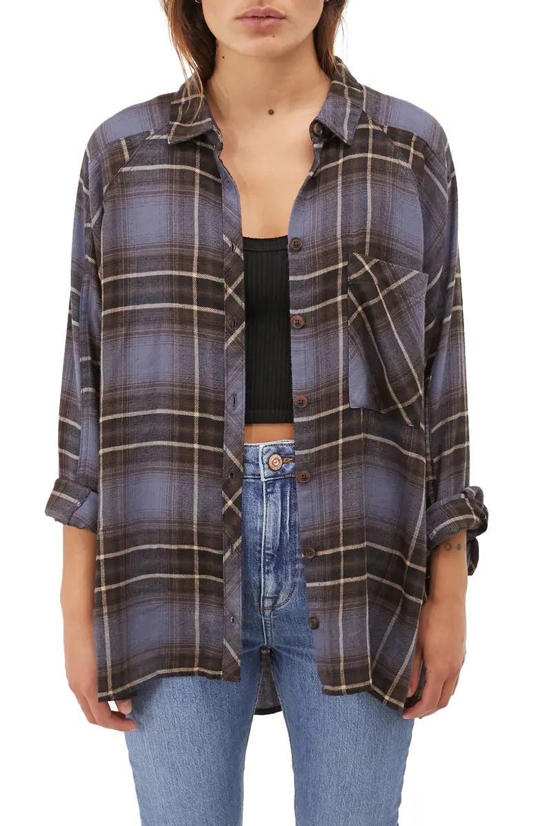 BDG Urban Outfitters Brendon Plaid Flannel Shirt | Nordstrom | Nordstrom