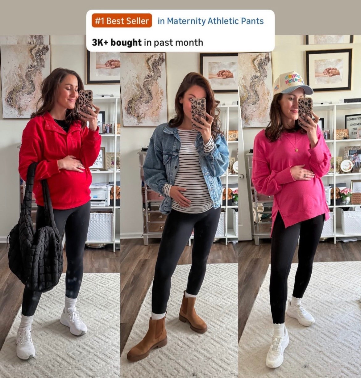 The BEST soft maternity leggings from Amazon 🙌🏼

#LTKBump #LTKmomlife #LTKActive