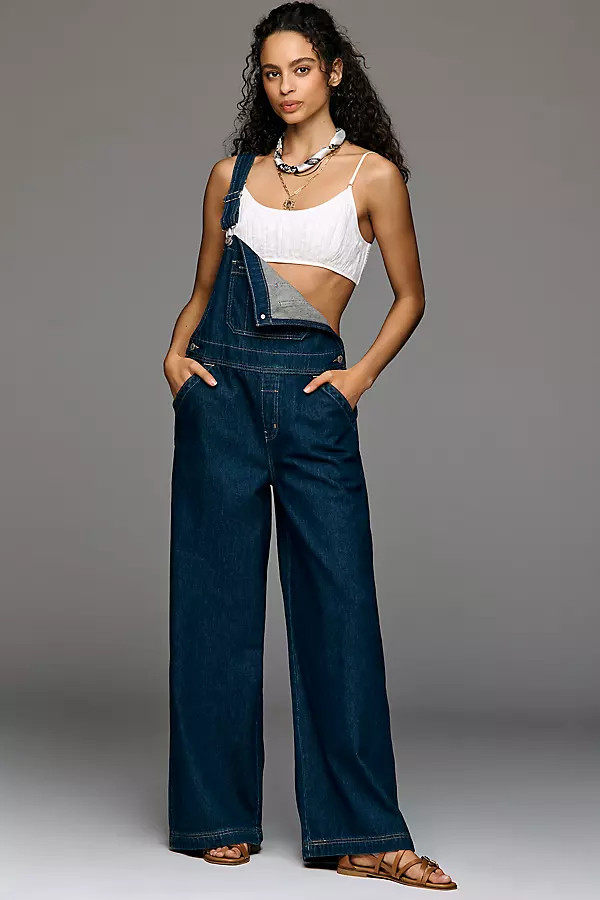 XL Denim Overalls | Anthropologie (US)