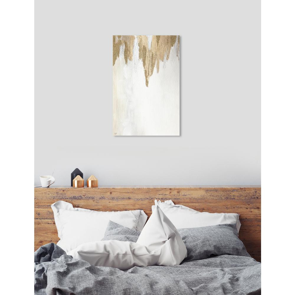 "Very Golden" by Oliver Gal Canvas Wall Art | The Home Depot