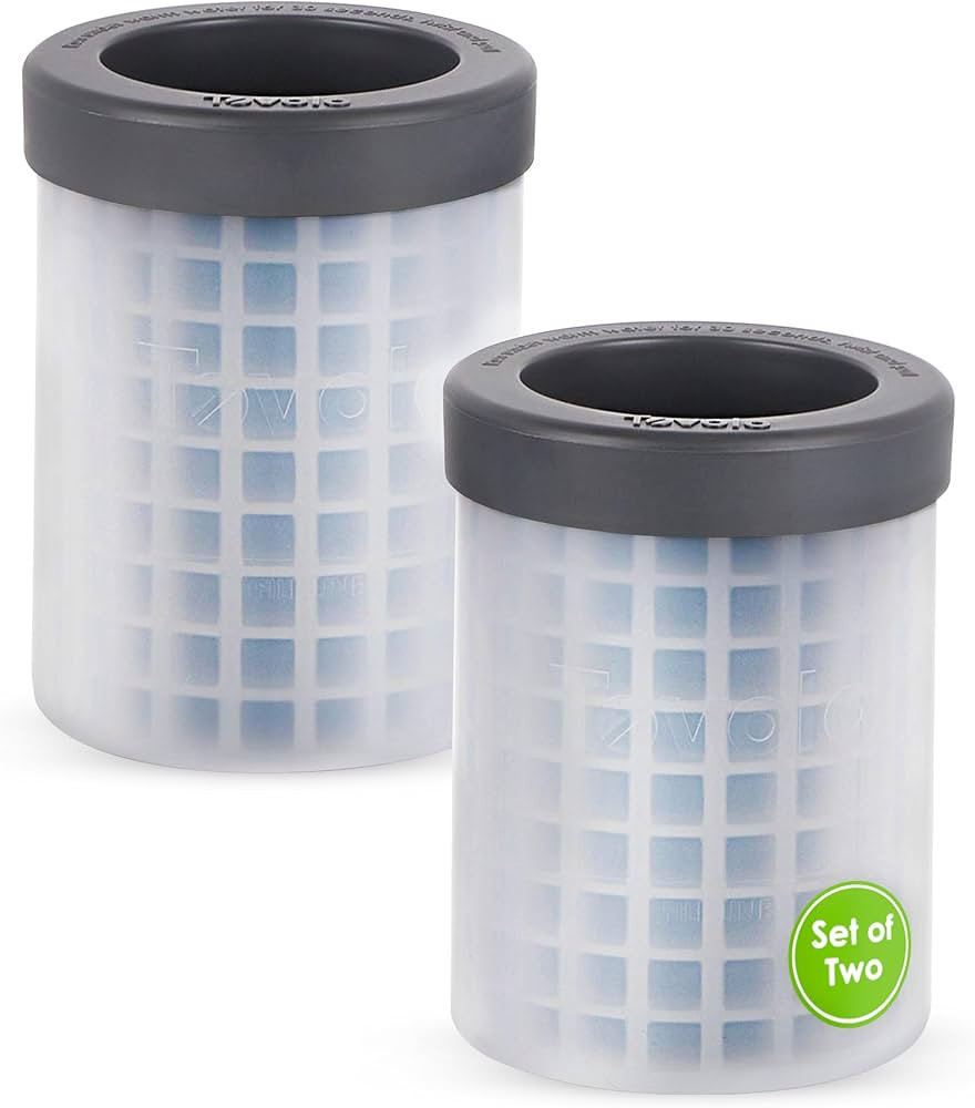 Tovolo Mini Ice Cylinder- Squeeze & Release- Set of 2 | Amazon (US)