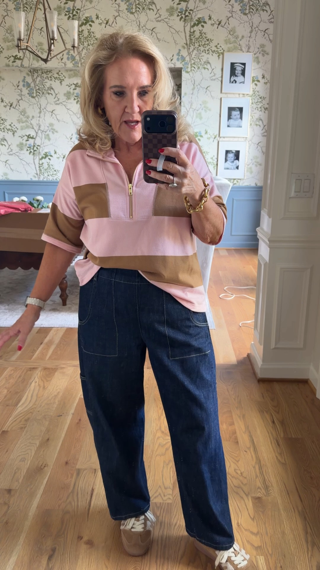 Top size med 
Jeans are roomy on a med petite 
Love these shoes!!! A great fall transition shoe.
Linking a few Belk favorites as well as Anthropologie favorites that are on sale this weekend

#LTKOver40 #LTKootd #LTKPetite