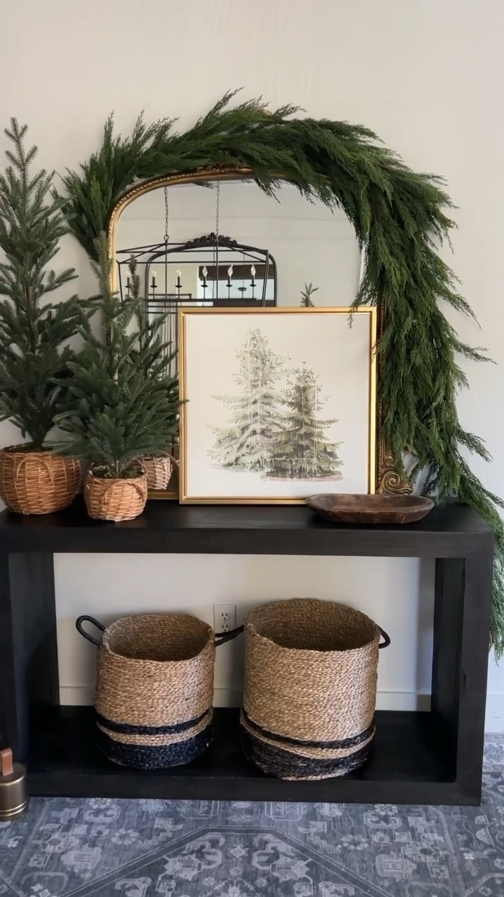 Holiday Entryway Styling. 

#LTKfindsunder100 #LTKfindsunder50 #LTKhome