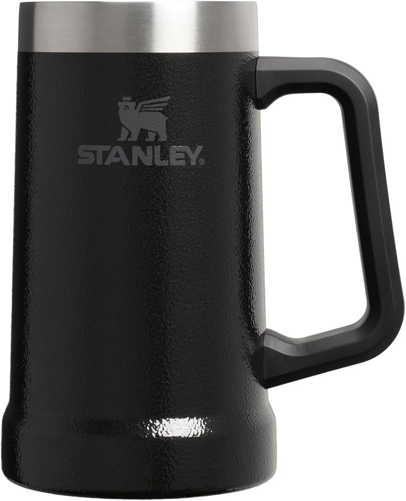 STANLEY Stay-Chill Beer Stein 24 oz | Heavy Duty Big Grip Handle | Beer Tumbler Drink Cup, Holds ... | Amazon (US)