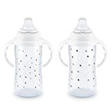 NUK Large Learner Cup, 10 oz, 2 Pack, 9+ Months, Timeless Collection, Amazon Exclusive | Amazon (US)