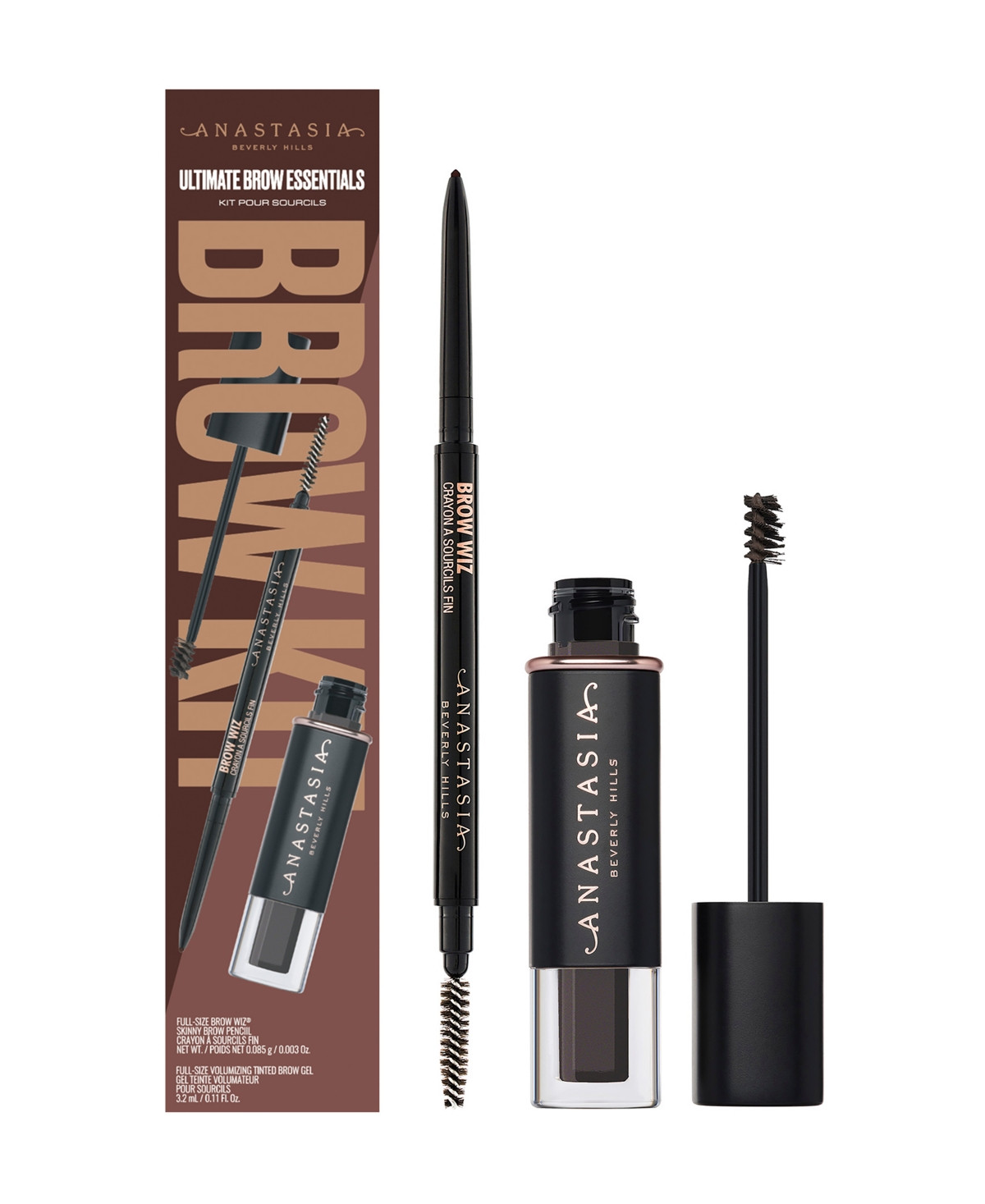 Anastasia Beverly Hills 2-Pc. Ultimate Brow Essentials Set - Medium Brown | Macy's