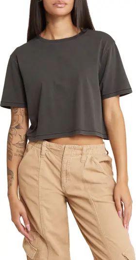 Oversize Crop T-Shirt | Nordstrom