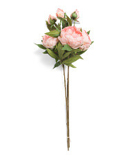 Set Of 3 Real Touch Peony Stems | Home | Marshalls | Marshalls