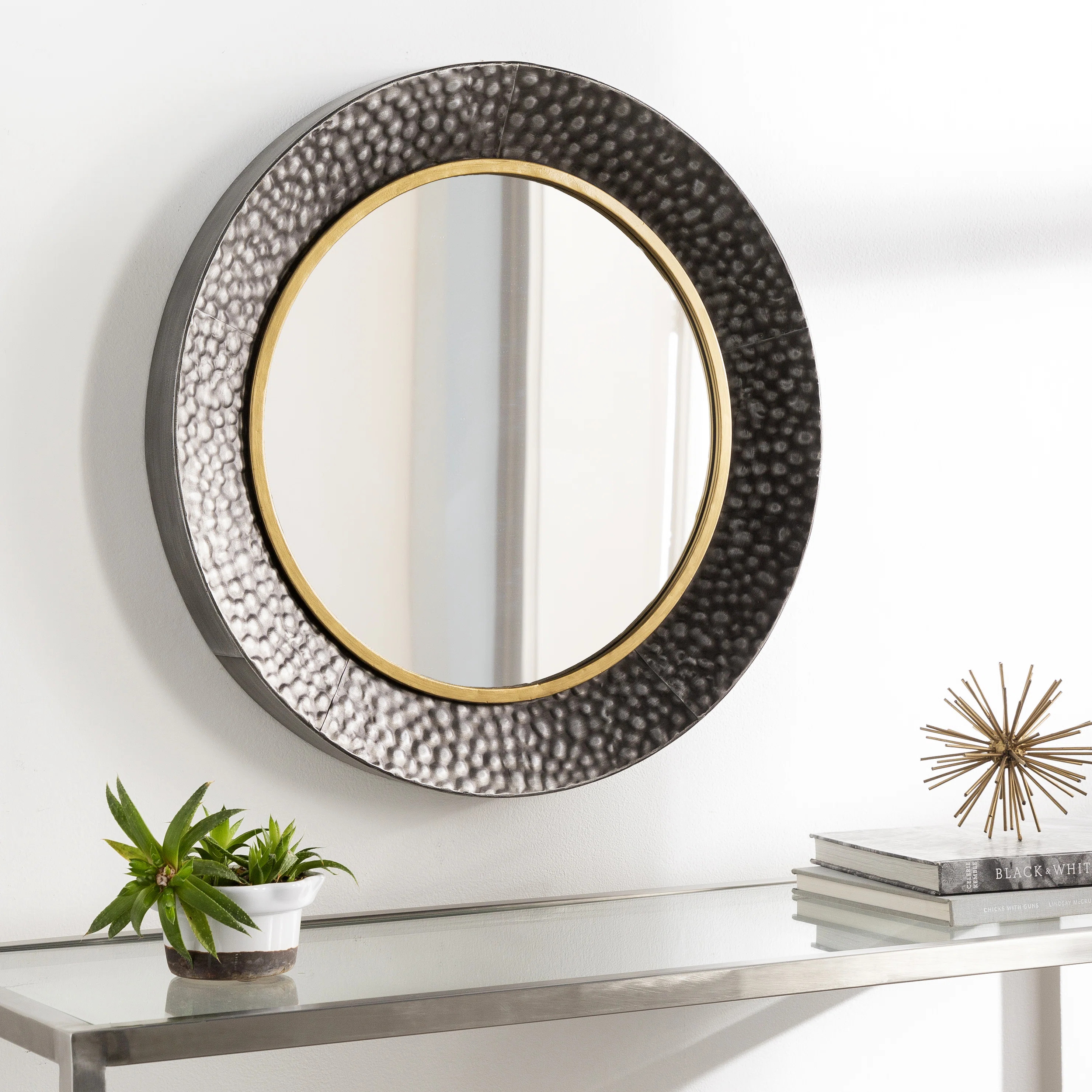 Taft Metal Flat Mirror | Wayfair North America