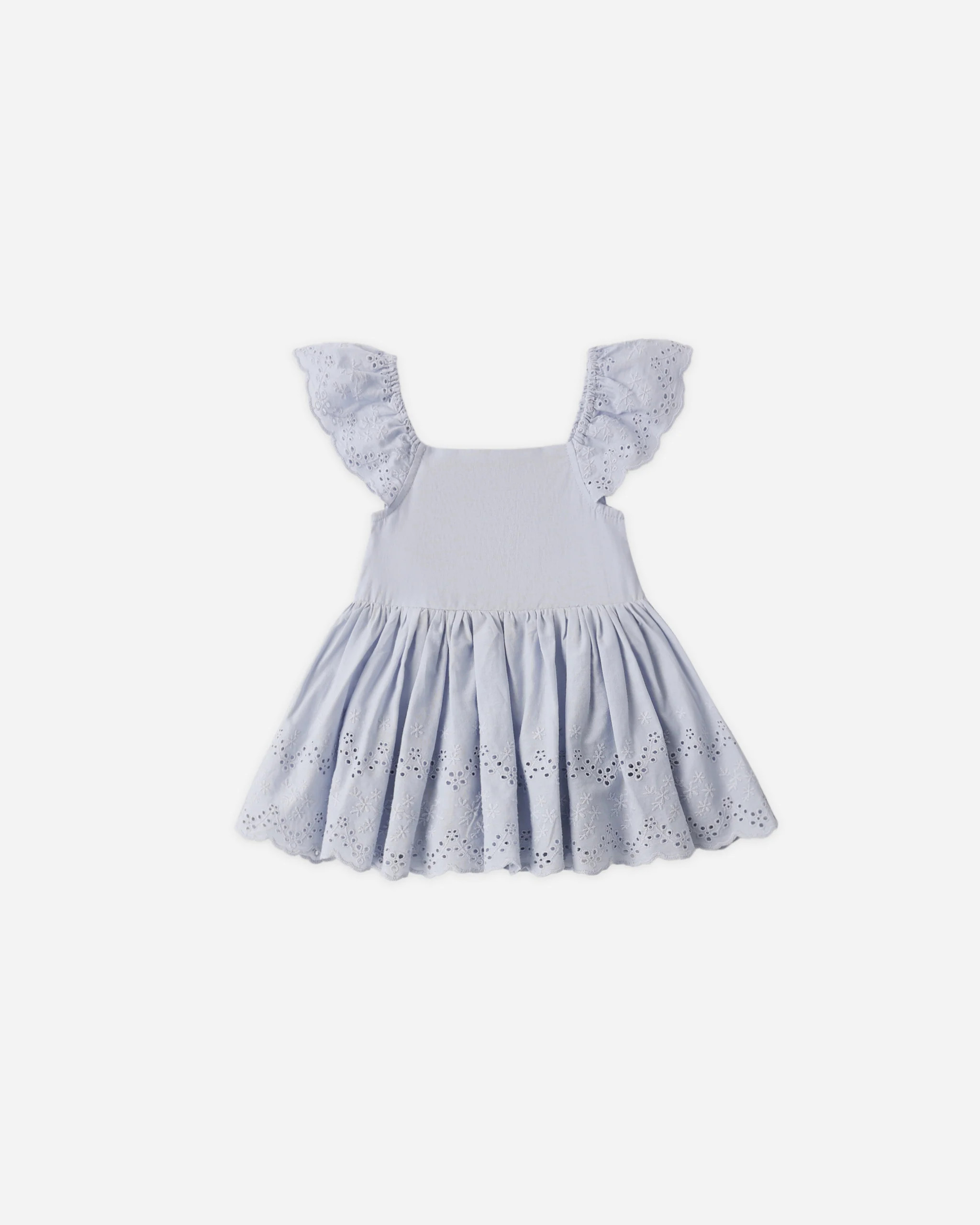 Remi Romper Periwinkle | Rylee + Cru