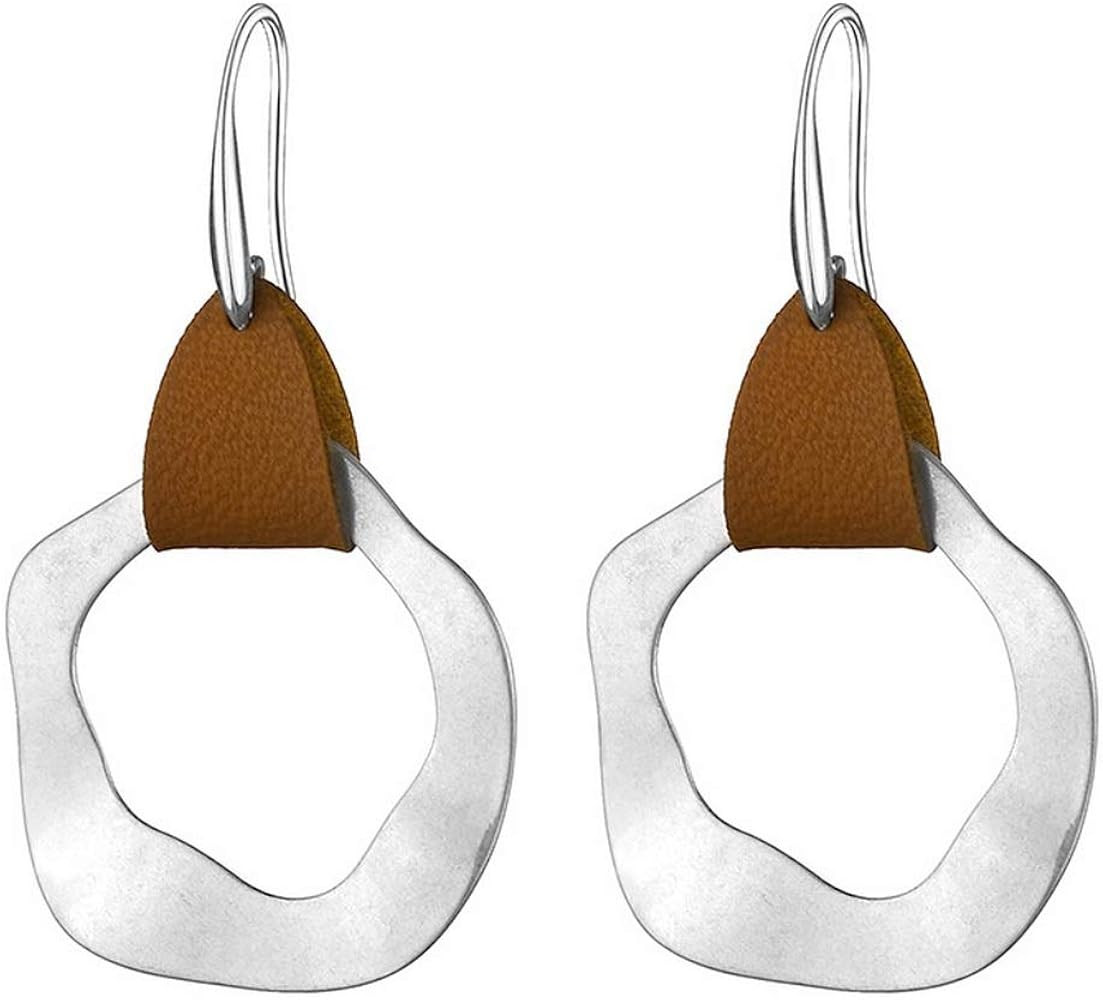 CrownUS Women Hoop Earring for Girls Dangle Drop Packs Boho Ear Jewelry | Amazon (US)