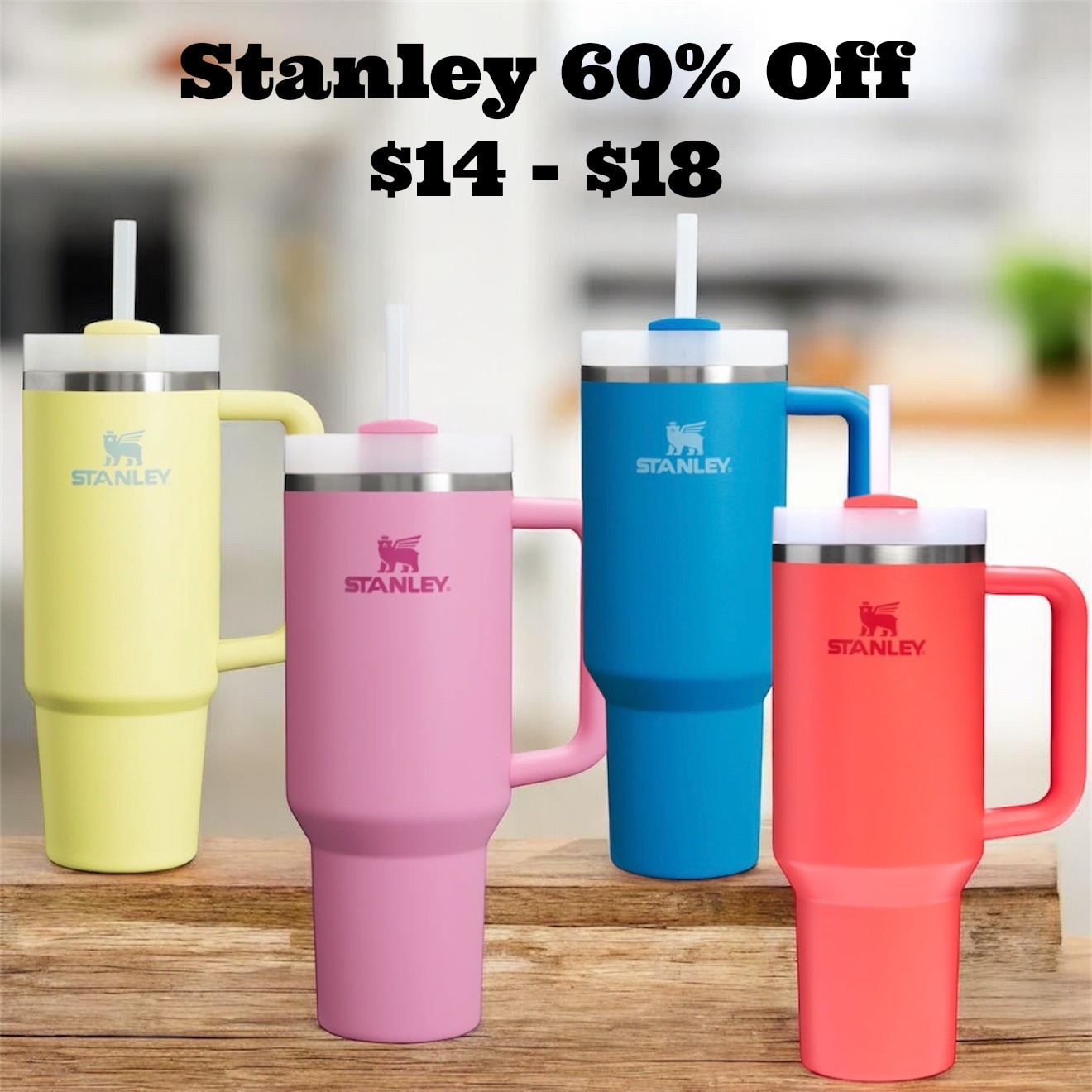 Grab these Stanley’s for 60% OFF before they’re gone!! 👀🔥 bThese won’t last long at that price.

Be sure to create an account first so your discount applies at checkout 🙌
#LTKSale #LTKDeals #LTKFinds #LTKUnder50 #LTKHome #LTKStyle #LTKSeasonal #DealAlert #StanleyCup #SaleFinds