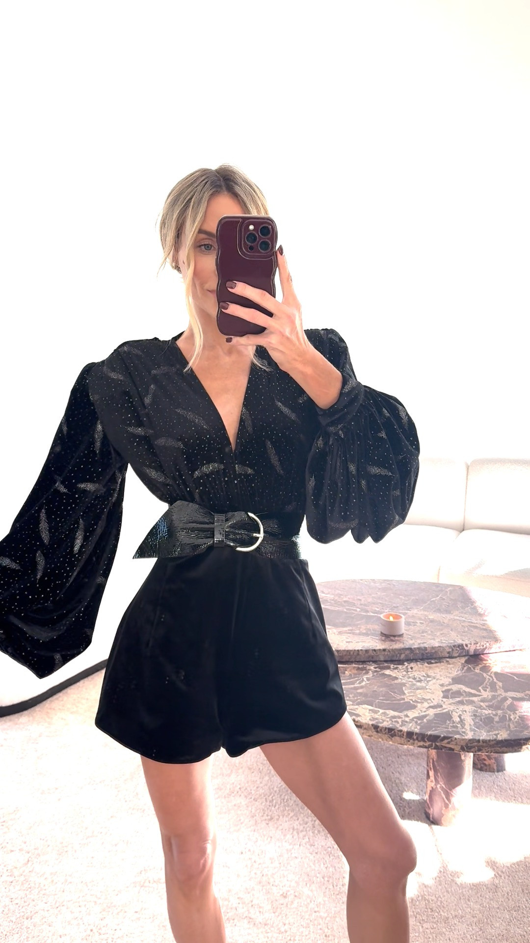 How good is this romper for the holidays?  

 #LTKStyleTip