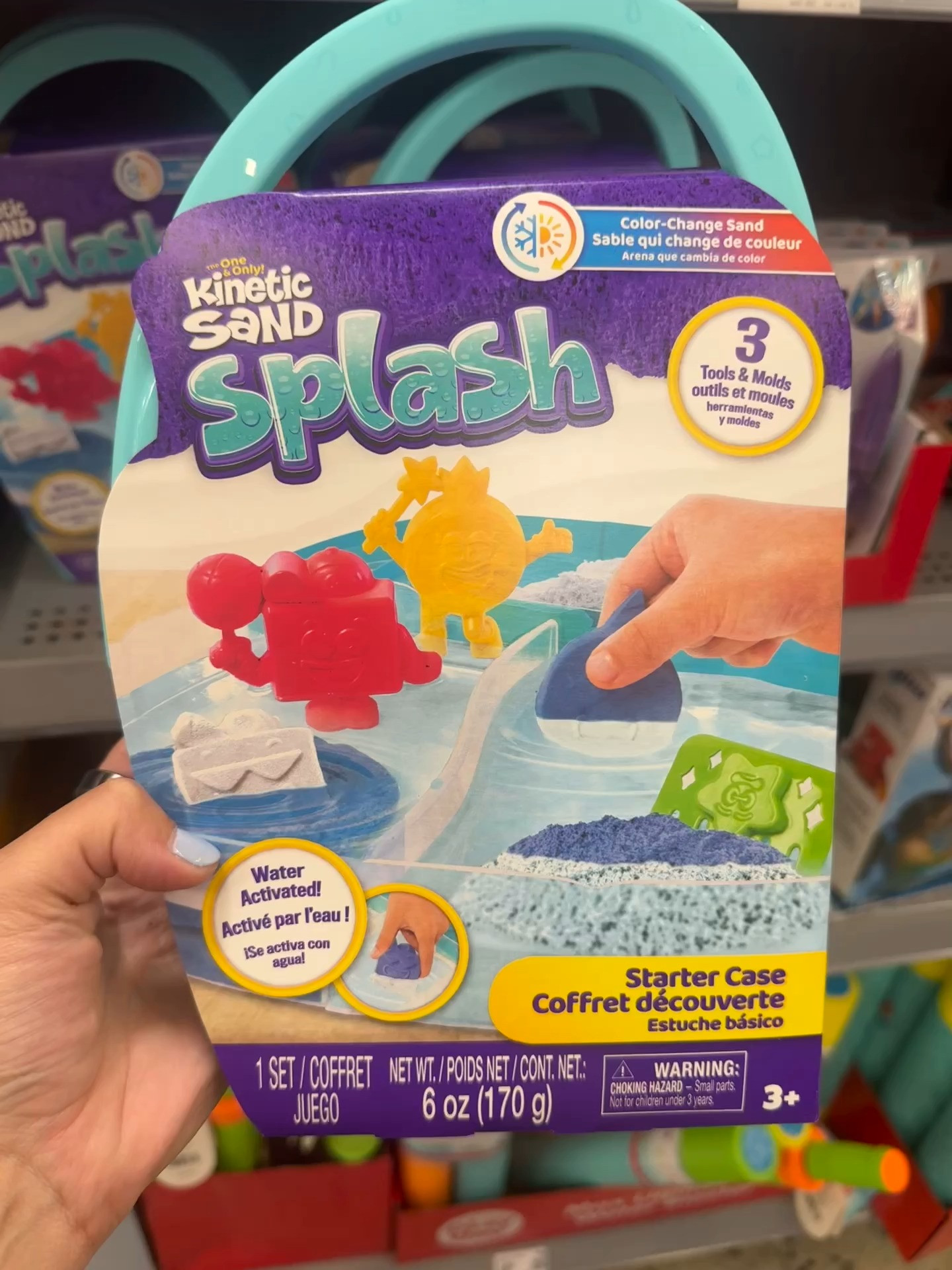 This kinetic sand is COLOR CHANGING! How cool is that? This is a great arts and crafts necessity. We got it from Walmart! 

 #LTKSeasonal #LTKFindsUnder50 #LTKKids