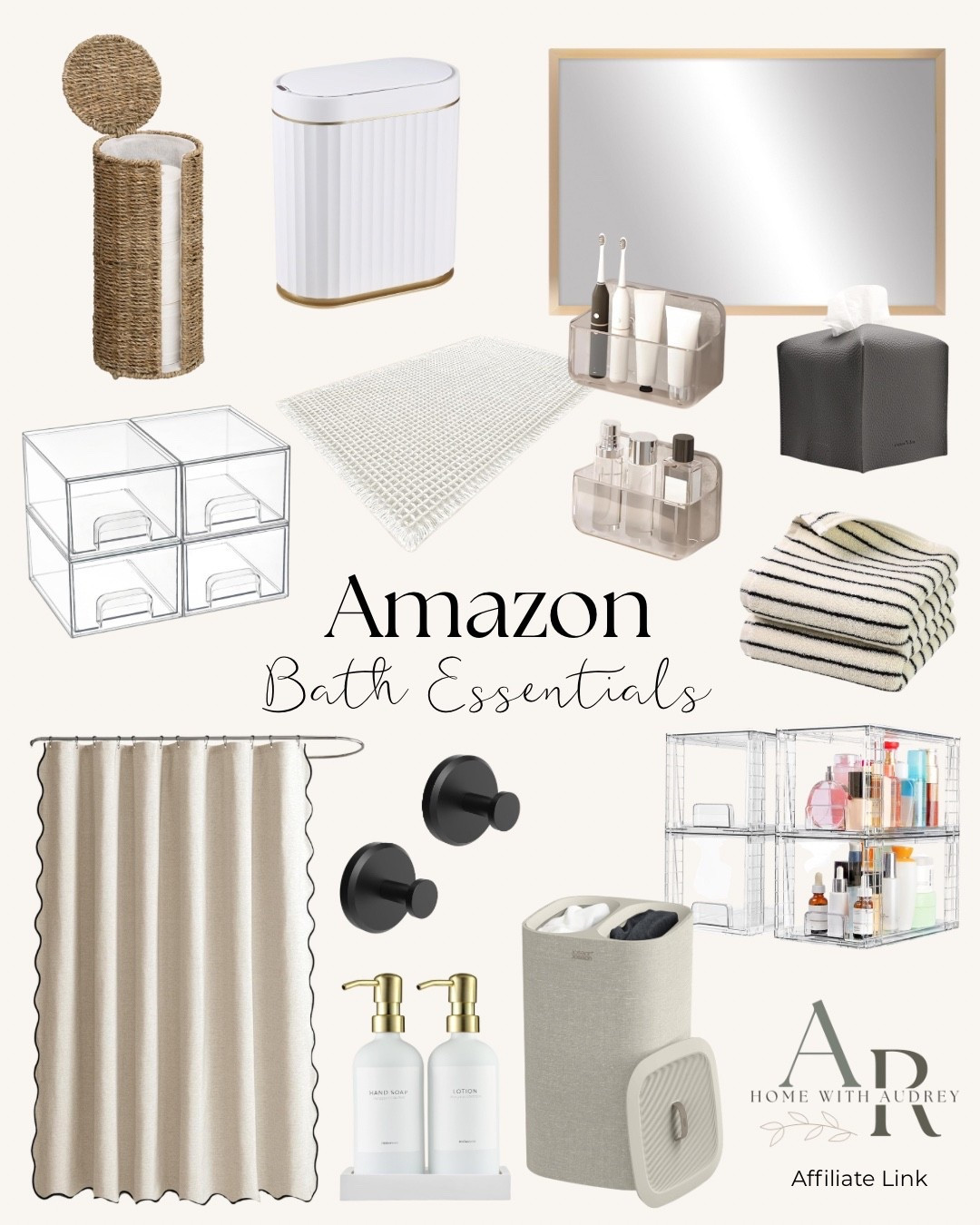 Amazon bath essentials! From decor to organization, I have listed all of my favorite Amazon bathroom faves! 

#LTKHome
