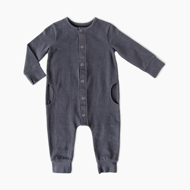 Pehr Essentials Romper in Fountain Blue Size 12-18 M | Organic Cotton | Babylist