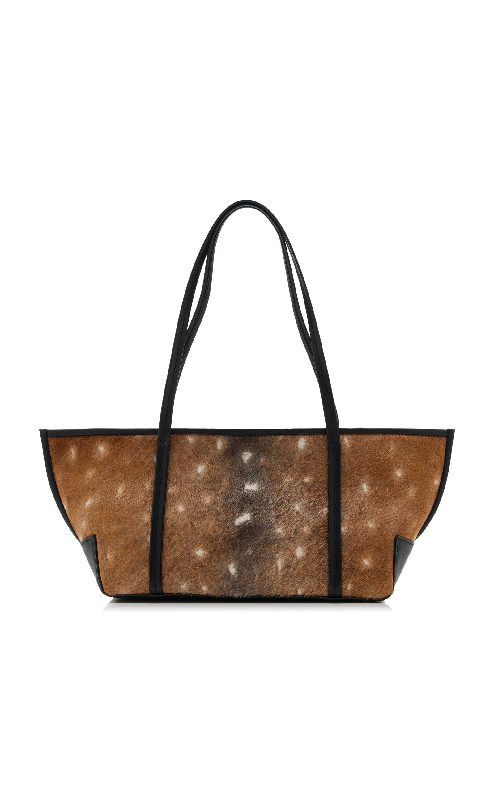 Fawn Leather Bateau Tote Bag | Moda Operandi (Global)