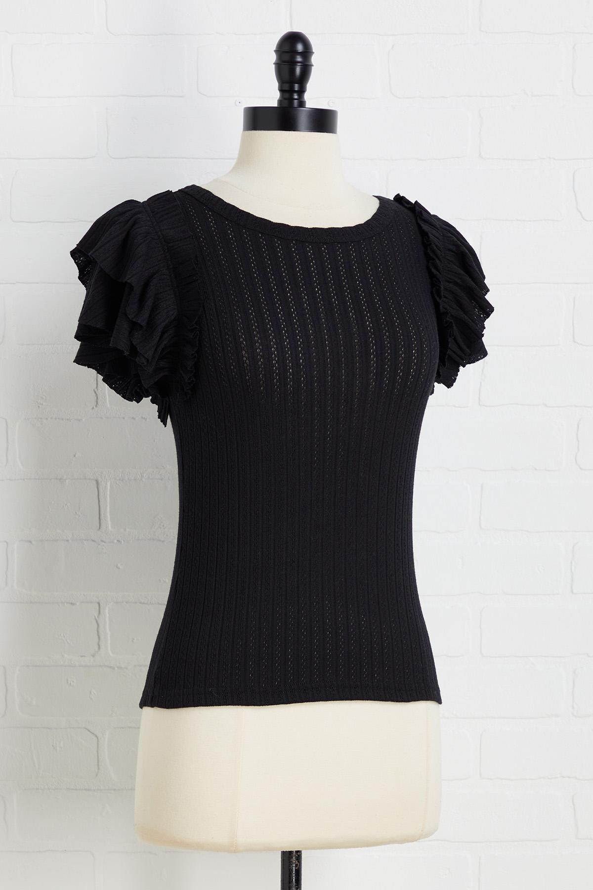 getting frills top | Versona