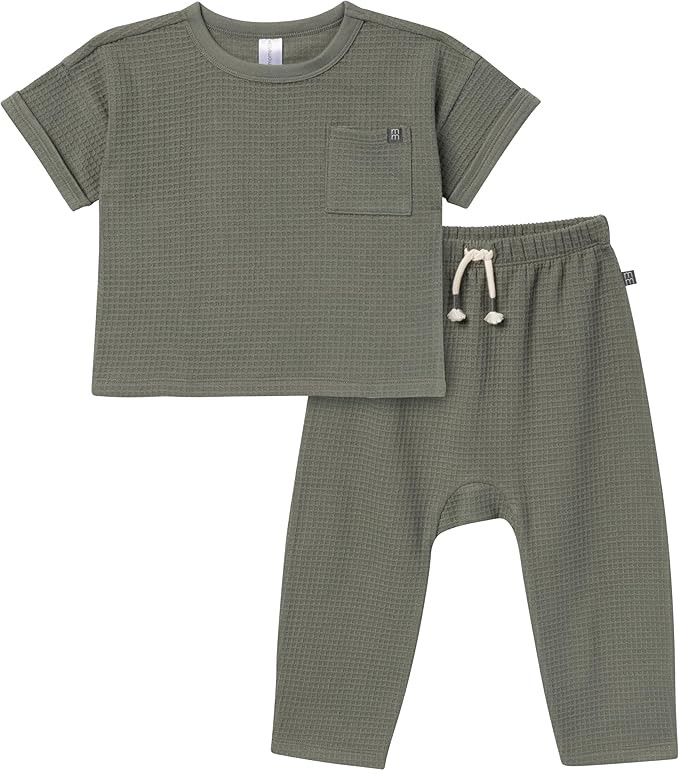 Modern Moments by Gerber Baby & Toddler Boys Honey Comb Sweater and Pants | Amazon (US)