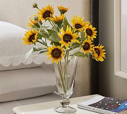 Faux Mini Sunflower Bundle | Pottery Barn (US)
