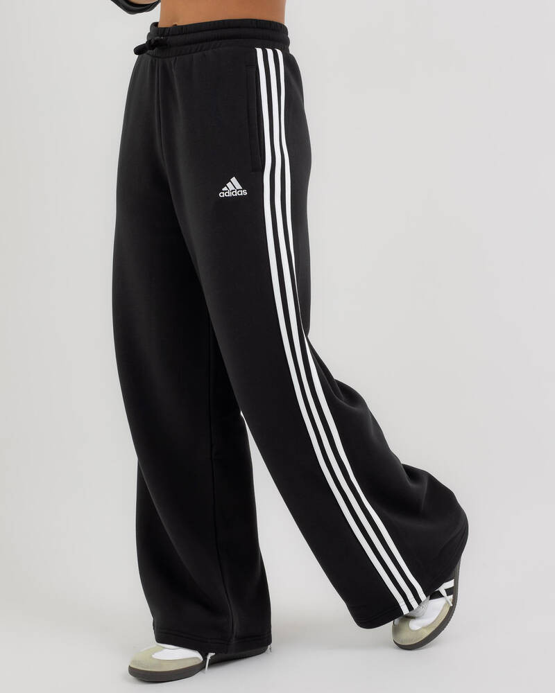 3 Stripe Wide Track Pants | City Beach (US)