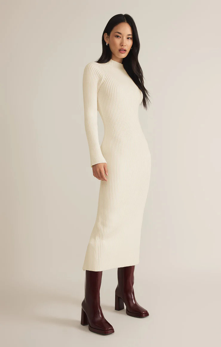 Kass Mock Neck Sweater Midi Dress | Z Supply