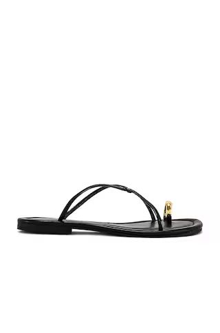 Jeffrey Campbell Pacifico Sandal in Black Gold from Revolve.com | Revolve Clothing (Global)