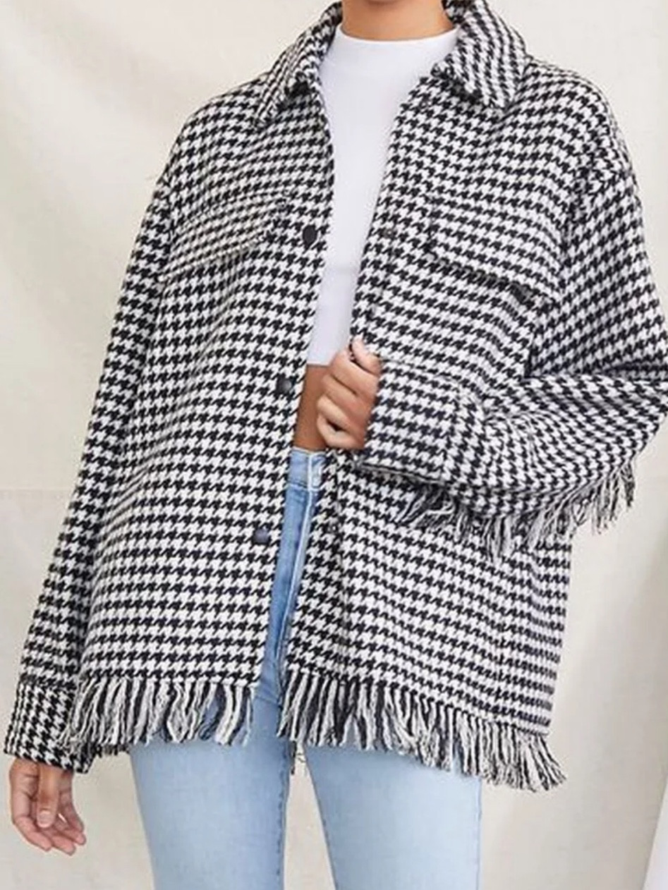 Houndstooth, shacket, houndstooth shacket, winter shacket, fringe, fringe shacket, gift, Christmas gift, splurge or save, spring, best friend gift

#LTKunder50 #LTKGiftGuide #LTKHoliday