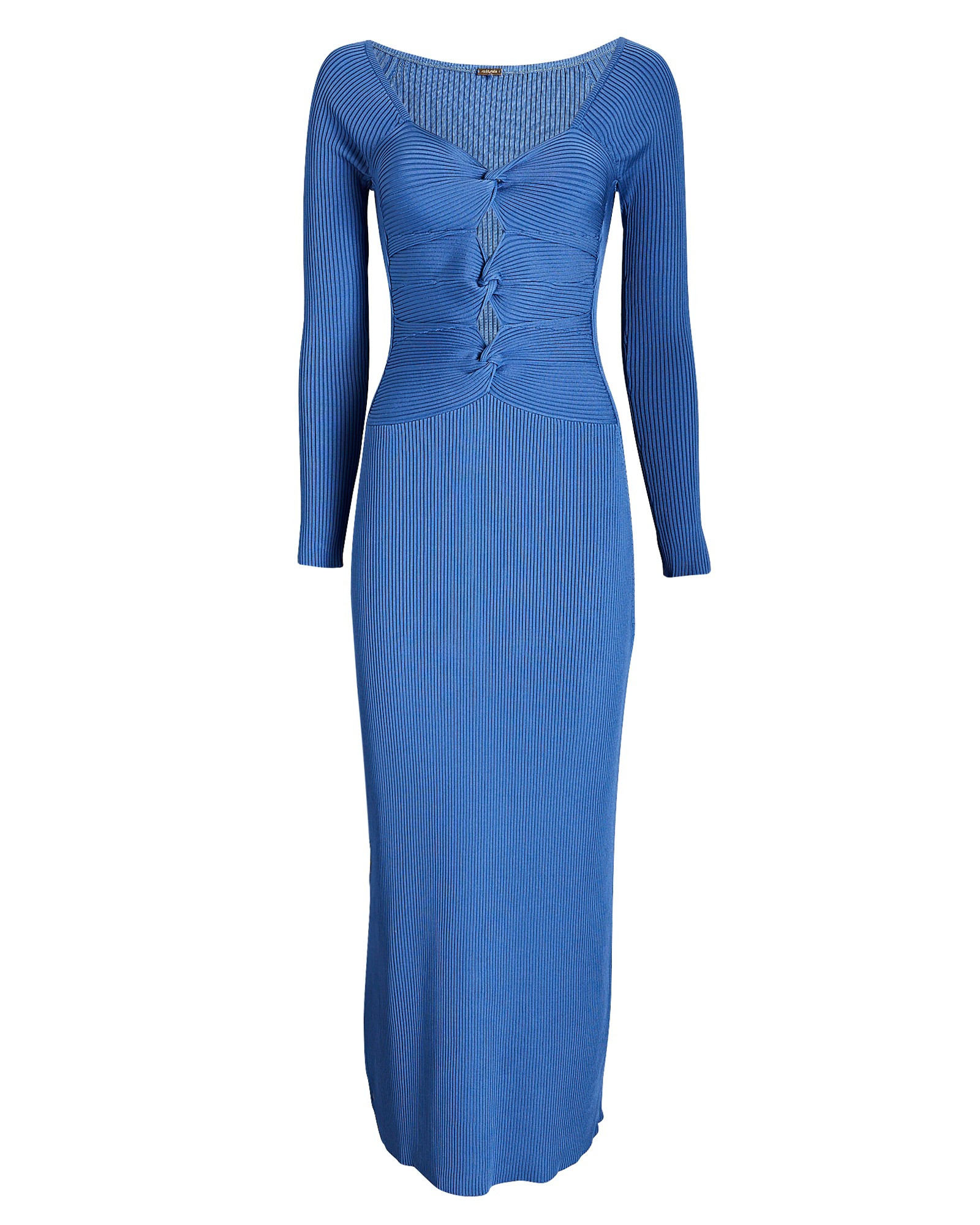 Melissa Rib Knit Midi Dress | INTERMIX