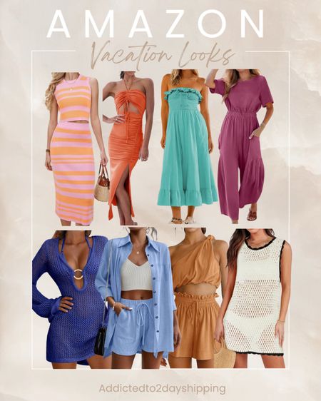 AMAZON- Vacation Looks

Vacation outfit, vacation dress, vacation two piece set, vacation cover up, two piece set, matching set, sleeveless tank top and skirt set, fitted skirt and tank top set, stripe skirt and tank top set, pink and orange stripe set, halter dress, cut out dress, high slit dress, maxi dress, strapless dress, ruffle dress, flowy dress, short sleeve jumpsuit, jumpsuit, linen jumpsuit, free people look for less, long sleeve crochet cover up, long sleeve button down and shorts set, linen set, crop top and shorts matching set, dressy linen two piece set, crochet tank style cover up dress, vacation looks, vacation outfits



#LTKfindsunder100 #LTKstyletip #LTKtravel
