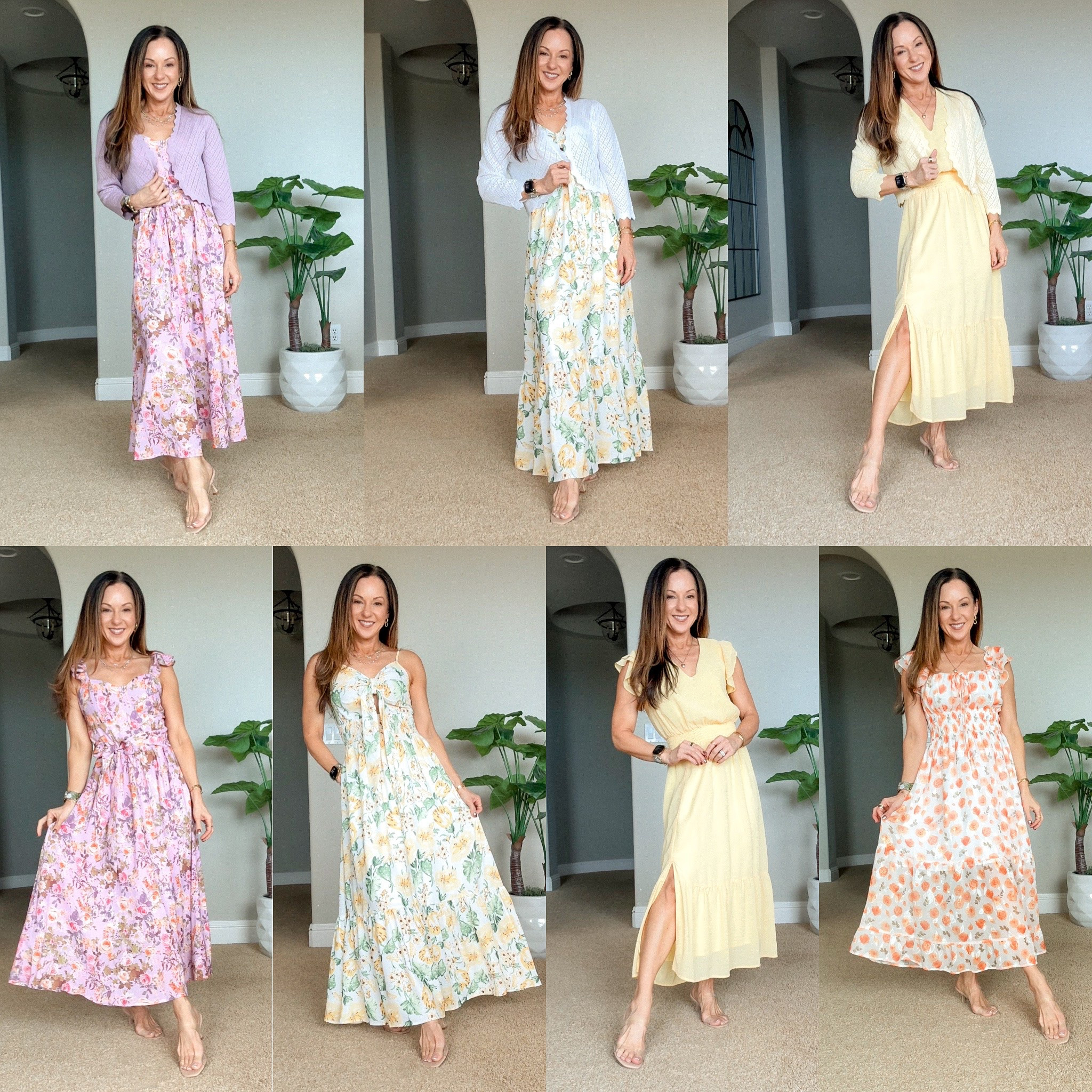 Amazon Summer special occasion dresses and cropped cardigans shrugs perfect for weddings, bridal showers, baby showers all size small. for ref: I'm 5'1", 107lbs

#LTKOver40 #LTKWedding #LTKPetite