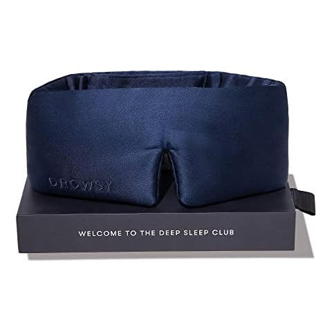 OLESILK Sleep Mask, 100% Natural Mulberry Silk Eye Mask for Women and Men with Adjustable Strap, ... | Amazon (UK)