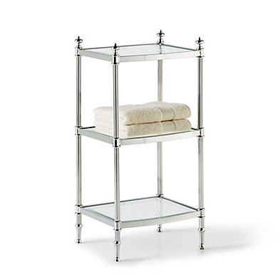Frontgate Resort Collection™ Bath Storage Collection in Chrome | Frontgate