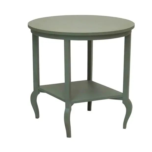 Country Cottage Wood End Table | Antique Farm House