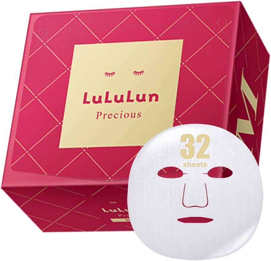 Lululun 32pcs Facial Sheet Mask, Moisturizing Face Mask Sheet & Anti Aging Face Mask Pack Set for... | Amazon (US)