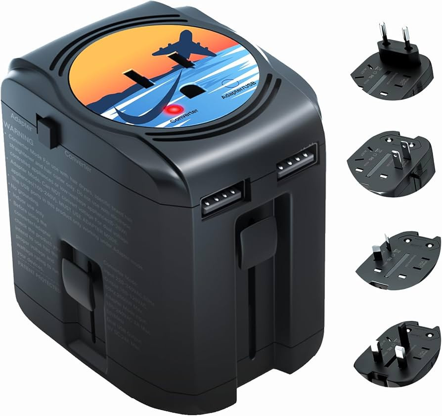 FUNPRO 2000W International Travel Voltage Converter, Step Down 220v to 110v Power Converter for H... | Amazon (US)