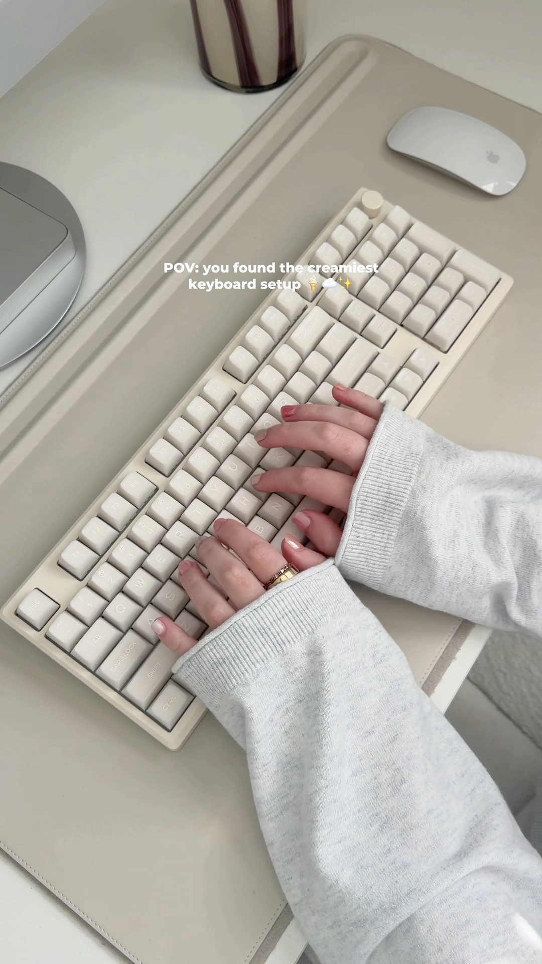 Creamy Keyboard Setup🍦☁️💫

#LTKdayinmylife #LTKHome